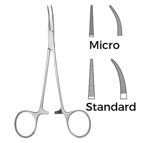 Mosquito Forceps (Curved)