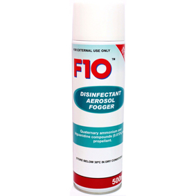 F10 Disinfectant Aerosol Fogger 500ml