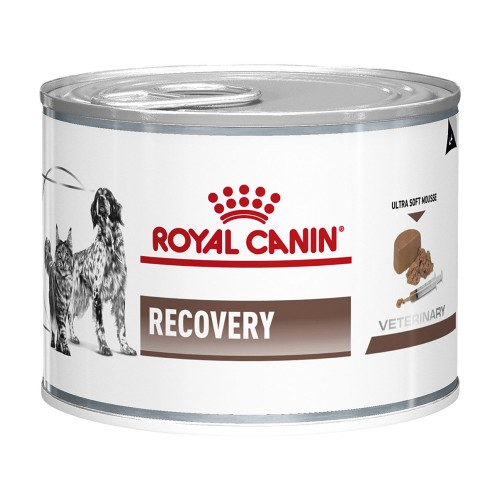 Royal Canin Recovery Mousse is a complete dietetic feed for dogs and cats. It is formulated to promote ...