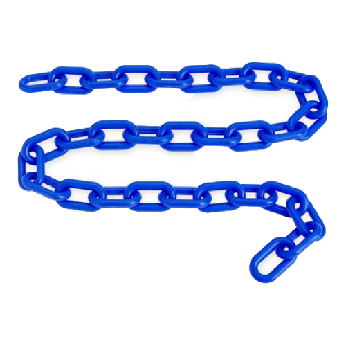 Blue plastic chain 6mm